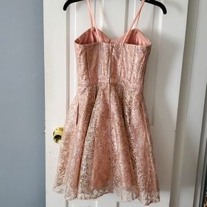 Strapless Dress - Barbiecore